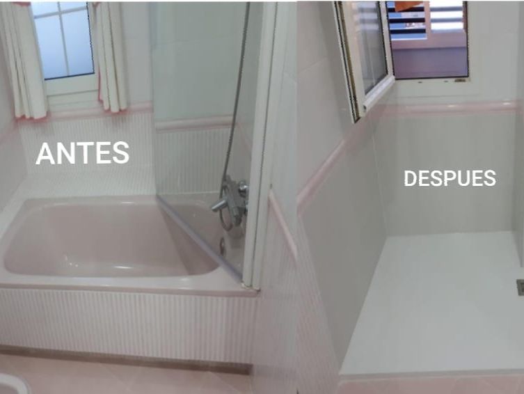 baño remodelado